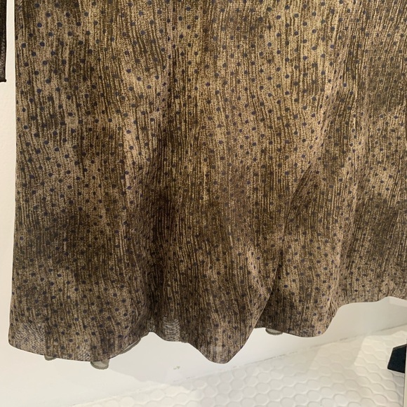 Made in Turkey 🇹🇷 Jane & John brown dress sheer long sleeve - size medium. - Picture 5 of 8